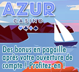 Azur casino en ligne.